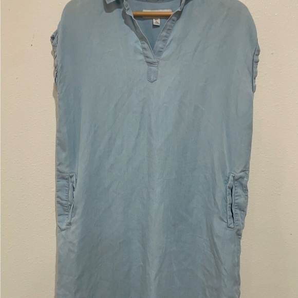 Thread & Supply Light Blue Midi Dress - Picture 11 of 16